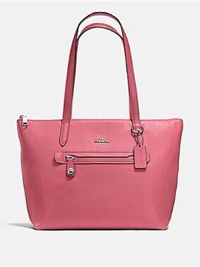 COACH TAYLOR TOTE (COACH F38312) PEONY/SILVER